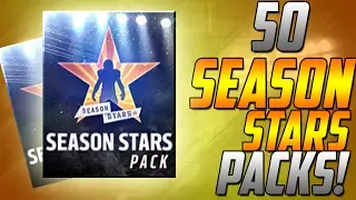 50 NEW SEASON STARS PACKS!-2.5 MILLION WORTH!-Madden Mobile 17