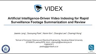 VIDEX: AI-Driven Video Indexing for Surveillance Footage Summarization and Review (IJCAI24-DEMO)