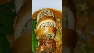Encornet farci maison,