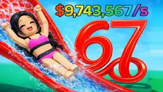 Construí o MAIOR PARQUE AQUÁTICO do Roblox! (Gastei MILHÕES)