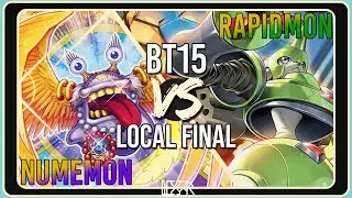 Numemon X vs Rapidmon [Digimon TCG BT15 Local FINAL] Match Commentary