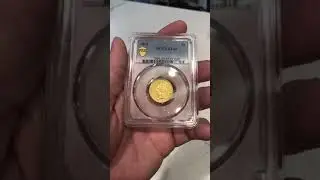1854 $3 Gold! 🤯🔥 #shorts