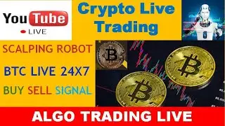 BTC Scalping Robot . Auto Trading with Live Buy/Sell Signals.