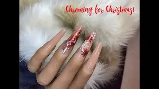 Christmas Swag! Chrome nail designs