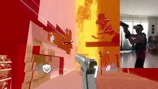 DIY VR Haptic Gun Pistol Whip Gameplay