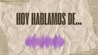 Hoy hablamos del espacio