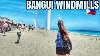 【4K】BANGUI WINDMILLS BANGUI ILOCOS NORTE | WALKING TOUR
