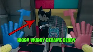 Huggy Wuggy Became Bendy | Bugs poppy PlayTime