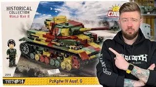PANZERKAMPFWAGEN IV AUSF. G 💥 COBI 2592 RECENZJA