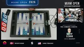 MIAMI OPEN BACKGAMMON CHAMPIONSHIP / SUPER & MEGA JACKPOT