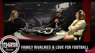 Zac Robinson's love for football & growing up with family rivalries | Falcons in Focus