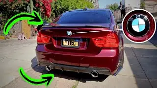 NEW LOOK for the Rear End of My BMW E90 328! (DID NOT GO AS PLANNED)