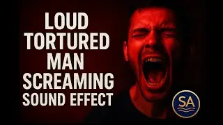 😱 Loud Tortured Man Screaming Sound Effect &ndash; Intense Horror Scream Audio