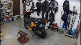 Peugeot Speedfight 2 AC. Rozbiórka silnika - część 1