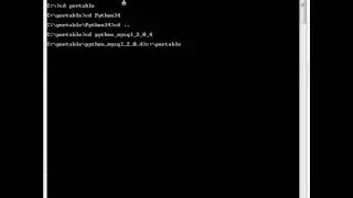 Python mysql connector installieren