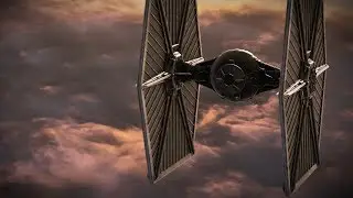 Tie Fighter - Long haul flight. After Effects Tutorial imminent