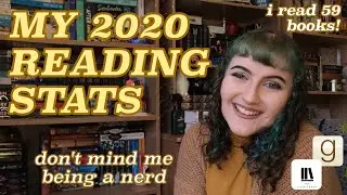 2020 reading stats | my year in books on goodreads and the storygraph