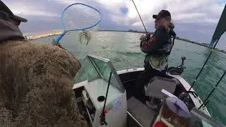 Chelsea and Larry Walleye Fishing Mid November Highlights