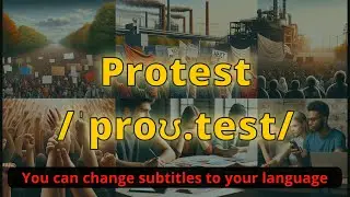 Protest meaning with 5 examples