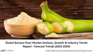 Global Banana Flour Market Share & Insights Forecast (2025-2034)