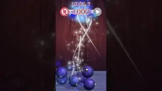 So Satisfying Ball Connect Puzzle 😍 One Swipe = Full Clear! Relaxing Brain Game#stressrelief #asmr