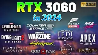 RTX 3060 12GB Test in 13 Games in 2024 - 1440p Gaming