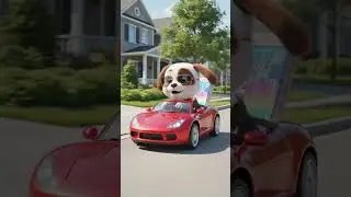 Mochi and the Neon Toy World #dog #funny #cartoon #animation #shorts