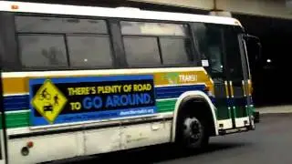 New Flyer D40HF and a Nova Classic at Stamford Bus Terminal
