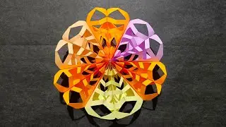How to make Mesmerizing 3D Paper Flower Art | Easy Color Paper Flower Craft | DIY Home Decor