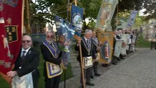 Devonshire's Freemasons VE day service at Exeter Cathedral