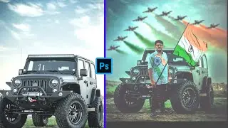 Independence day special Photoshop Manipulation