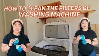 HOW TO CLEAN THE FILTER OF WASHING MACHINE IN THE HOUSE 