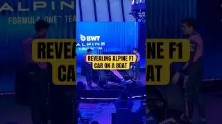 Live from Barcelona! Pierre Gasly & Franco Colapinto reveal new Alpine F1 team car #f1  #alpinef1