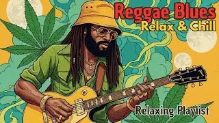 🔴 Live Night Reggae R&B Blues | Calm Music for Relaxing Night