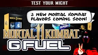 COMING SOON 2 NEW MORTAL KOMBAT 11 GFUEL FLAVORS! - SCORPION STING & ICE SHATTER!