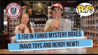 $150 FUNKO MYSTERY BOX UNBOXING! Jnavo Toys and Nerdy Newt both boxes OVER VALUE but any GRAILS?