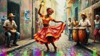 Salsa Breeze: Warm Havana Nights with Cuban Percussion