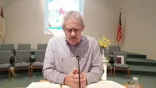 Sunday Worship at PHBC with Dr. David Tozar 3-22-20