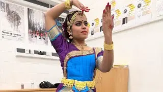 ❤️ Dream come true moment ❤️#bharathanatyam #pushpanjali #dance #mauk #kalaravam2025
