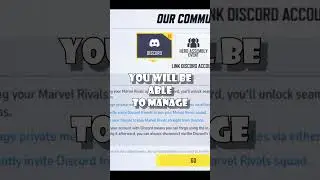 DISCORD UPDATE COMING TO MARVEL RIVALS!