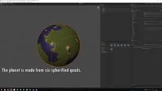 Unity: Quadtree LOD Planet