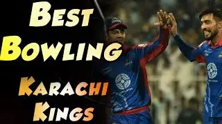 Karachi Kings Bowling | KHI Kings Vs ISB United | Qualifier | 18 Mar | HBL PSL 2018 | M1F1