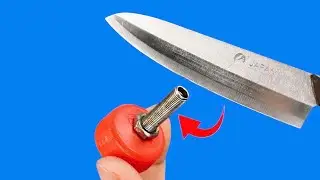 Make Any Dull Knife Razor Sharp in Just 1 Minute! With This Simple Tool!