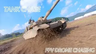 ❗️TANK❗️CHASE l FPV Drone Chasing