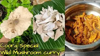 wild mushroom curry | Coorg special wild mushroom curry | kummu curry | ನಾಯಿಕೊಡೆ ಅಣಬೆ