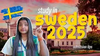 Tips for Students applying to Sweden in 2025-2026 || Ahalditha #swedenmalayalam