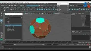 Squash Nonlinear Deformer Maya | Nonlinear Maya Deformer | How To Use Squash Maya Deformer