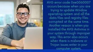 How you can Troubleshoot AVG Error Code 0xe0060007?