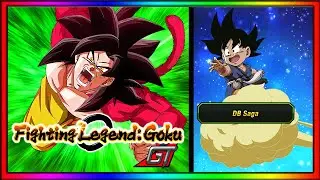 DB SAGA FIGHTING LEGEND GOKU GT MISSION!! #dokkanbattle super easy