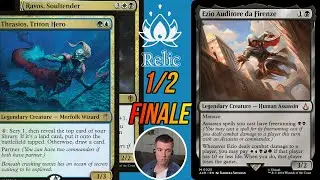 1/2 finale RelicFest Thrasios (Charles Dacunha) VS Ezio (Yohan Dudognon)- MTG French Duel Commander
